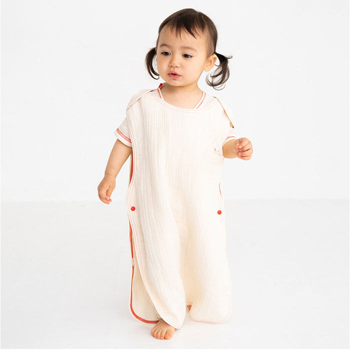 BACKYARD FAMILY「ガーゼスリーパー 日本製 ベビー 通販 スリーパー 赤ちゃん 女の子 男の子 出産祝い 新生児」|その他ベビーウェア|