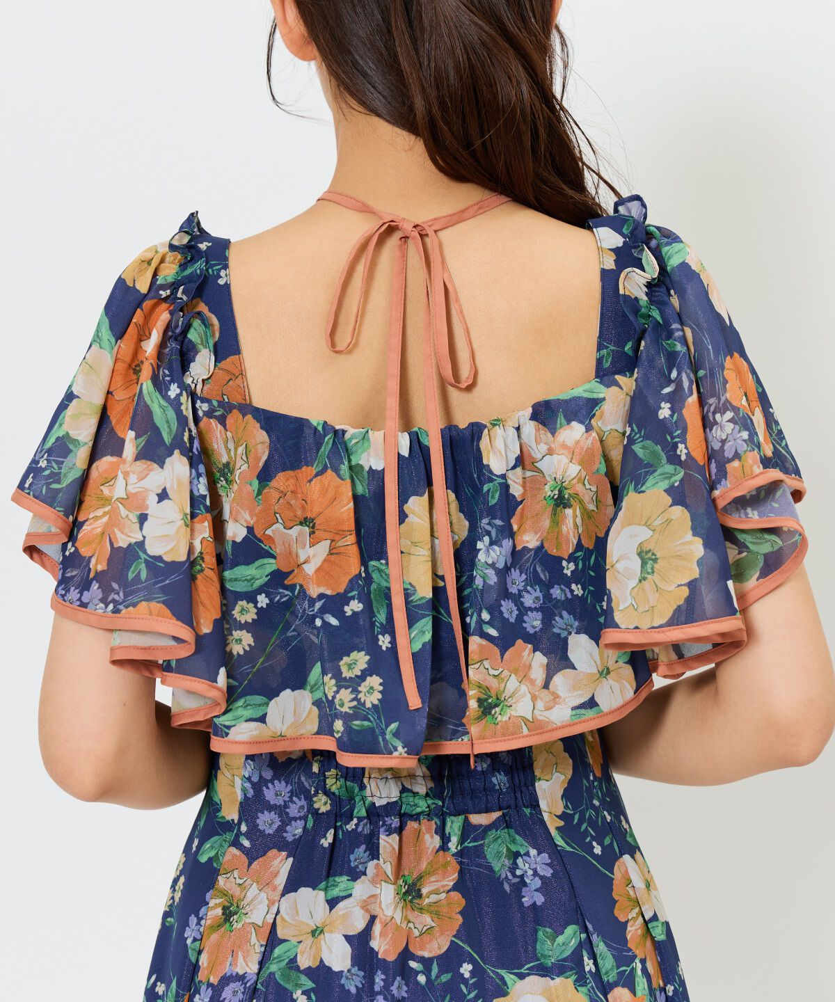 アンドクチュール「アネモネフラワー2WAYワンピース」|ワンピース|