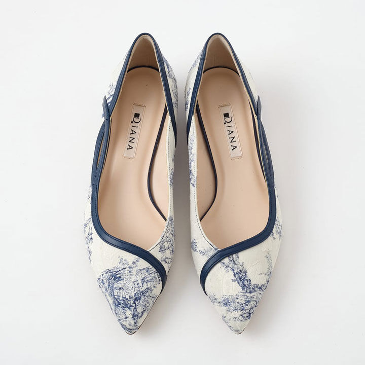 ダイアナ「フラットパンプス　NJ12155」|パンプス|