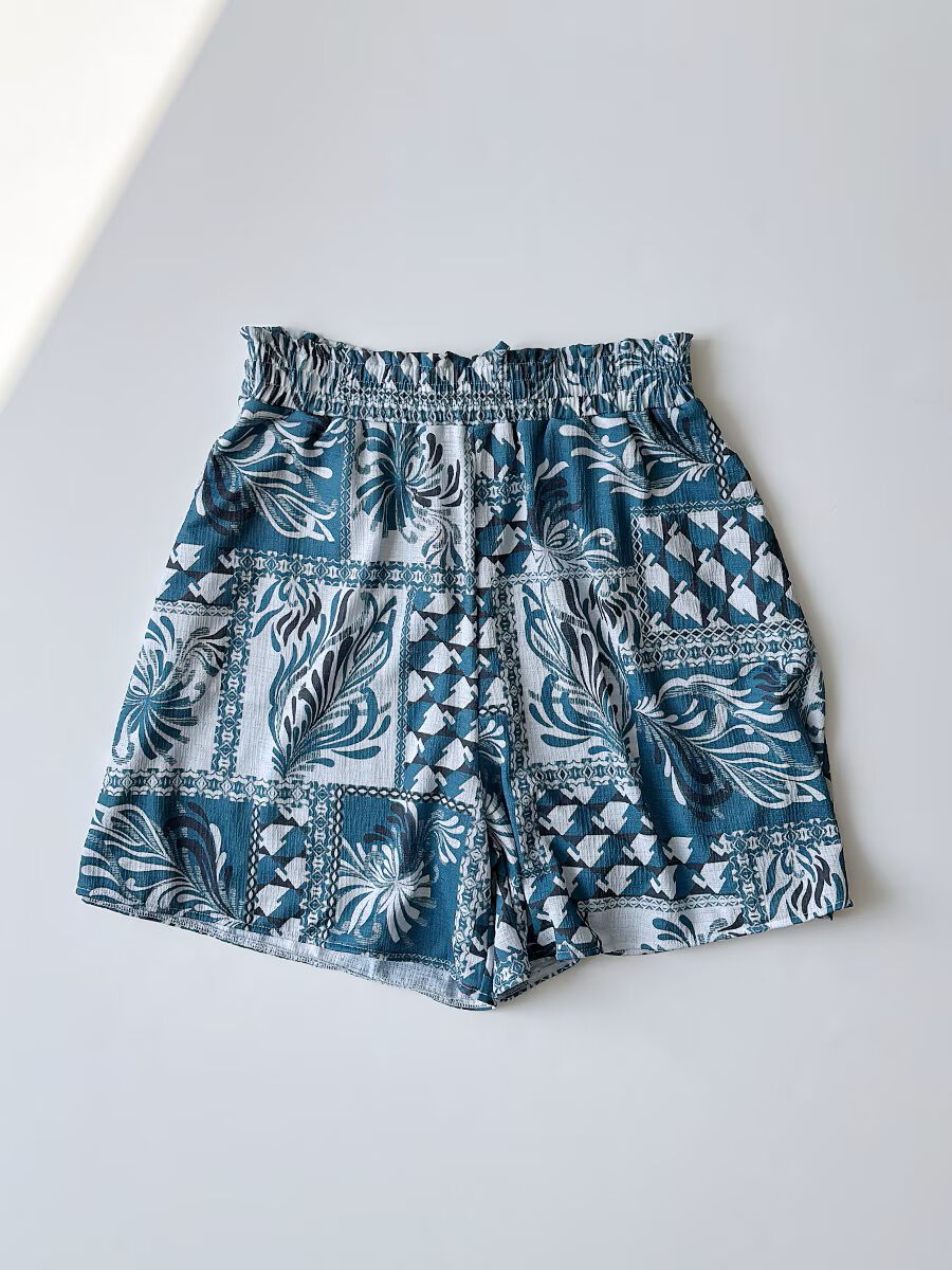 Riberce「【新作リゾートウェア】ミックスエスニック柄ショートパンツ(265018)」|その他|