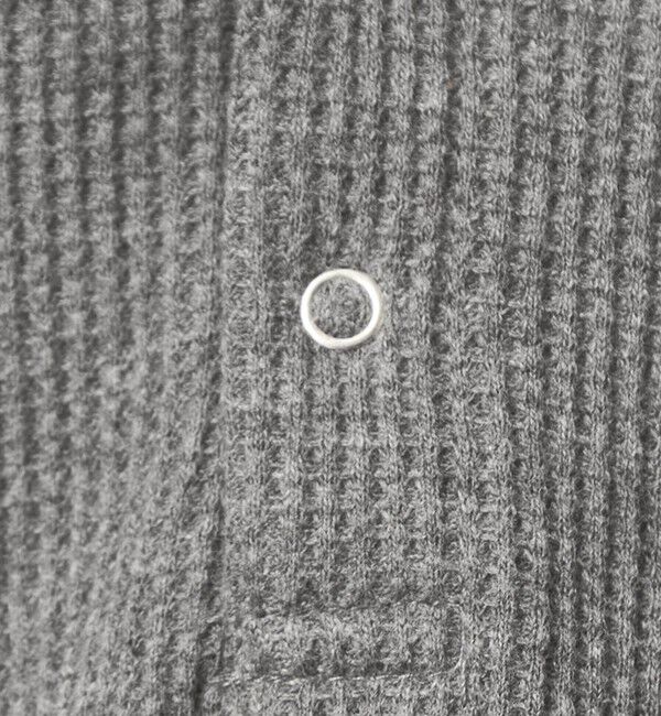 UNITED ARROWS green label relaxing「【WEB限定】＜at ease＞ワッフル ヘンリーネック 5分袖 カットソー」|Tシャツ・カットソー|