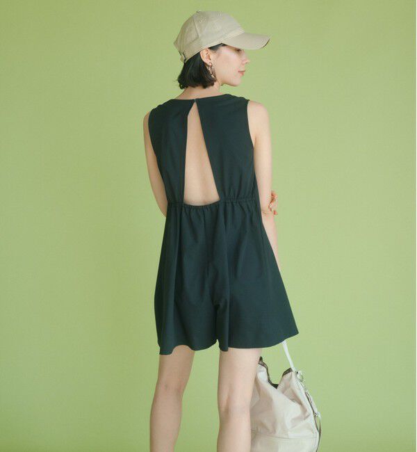 UNITED ARROWS green label relaxing「Aライン オールインワン スイムウェア / 水着」|その他|BLACK