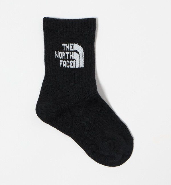 UNITED ARROWS green label relaxing「＜THE NORTH FACE＞ロゴ 3P クルーソックス / キッズ  16cm-18cm」|ソックス|