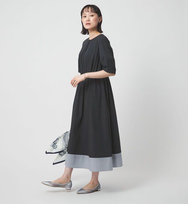 UNITED ARROWS green label relaxing「ハシゴキリカエ ワンピース」|ワンピース|NAVY