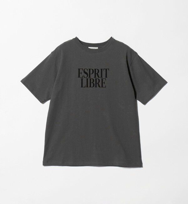 UNITED ARROWS green label relaxing「【WEB限定】＜at ease＞フロッキープリント カットソー」|Tシャツ・カットソー|