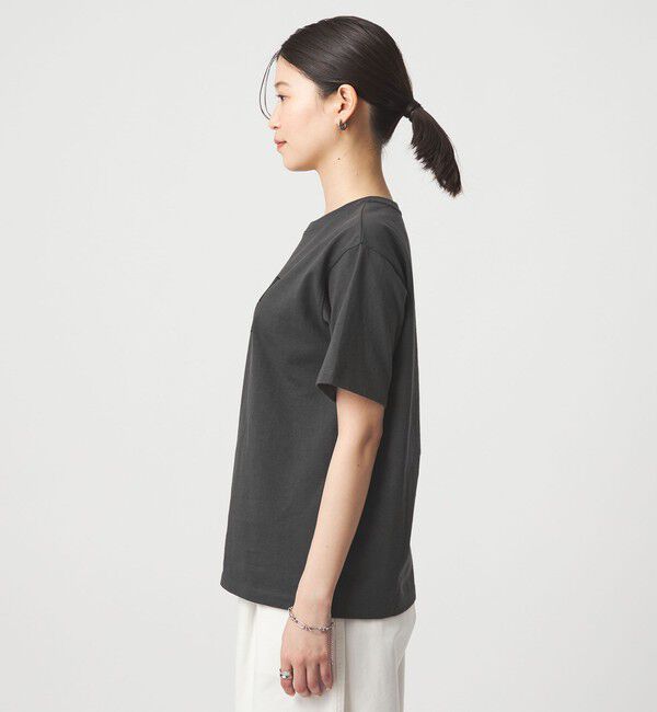 UNITED ARROWS green label relaxing「【WEB限定】＜at ease＞フロッキープリント カットソー」|Tシャツ・カットソー|