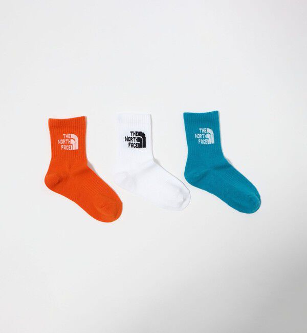 UNITED ARROWS green label relaxing「＜THE NORTH FACE＞ジャガード ロゴ 3P クルーソックス / キッズ  」|ソックス|その他2