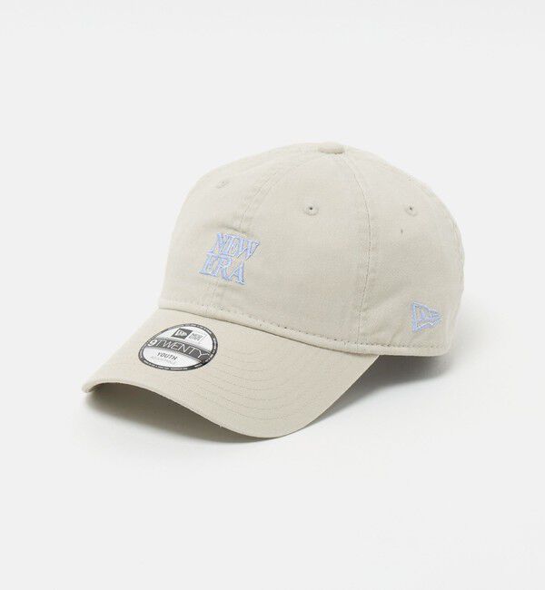 UNITED ARROWS green label relaxing「【別注】＜NEW ERA＞920 スクエアロゴ キャップ / キッズ  」|キャップ・キャスケット|NATURAL