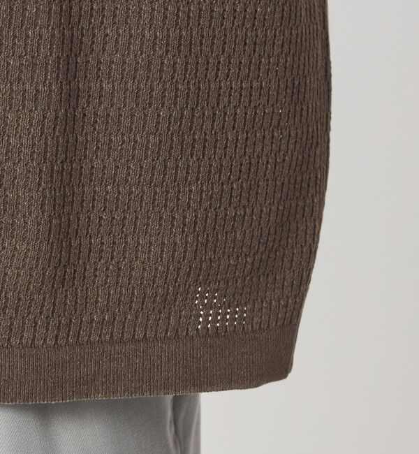 UNITED ARROWS green label relaxing「【別注】＜Healthknit＞ガーメントダイ ニット 半袖 ポロシャツ」|ポロシャツ|