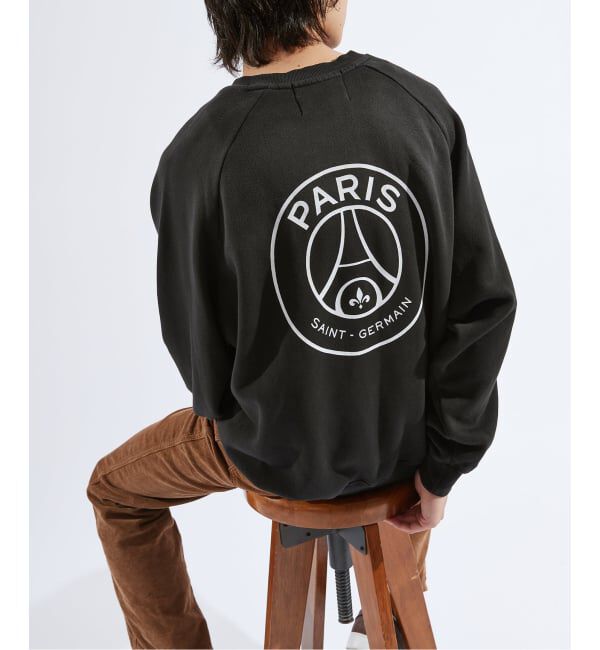 Paris Saint-Germain「【Paris Saint-Germain / パリ・サン＝ジェルマン】JP BACK EMBLEM SWEAT SHIRT」|スウェット・ジャージ|