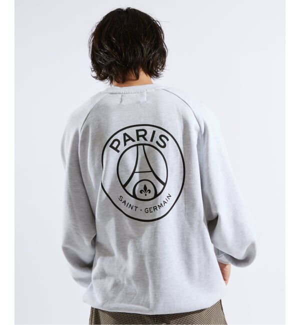 Paris Saint-Germain「【Paris Saint-Germain / パリ・サン＝ジェルマン】JP BACK EMBLEM SWEAT SHIRT」|スウェット・ジャージ|