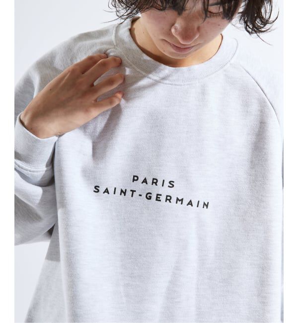 Paris Saint-Germain「【Paris Saint-Germain / パリ・サン＝ジェルマン】JP BACK EMBLEM SWEAT SHIRT」|スウェット・ジャージ|