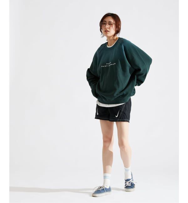 Paris Saint-Germain「【Paris Saint-Germain / パリ・サン＝ジェルマン】JP BACK EMBLEM SWEAT SHIRT」|スウェット・ジャージ|