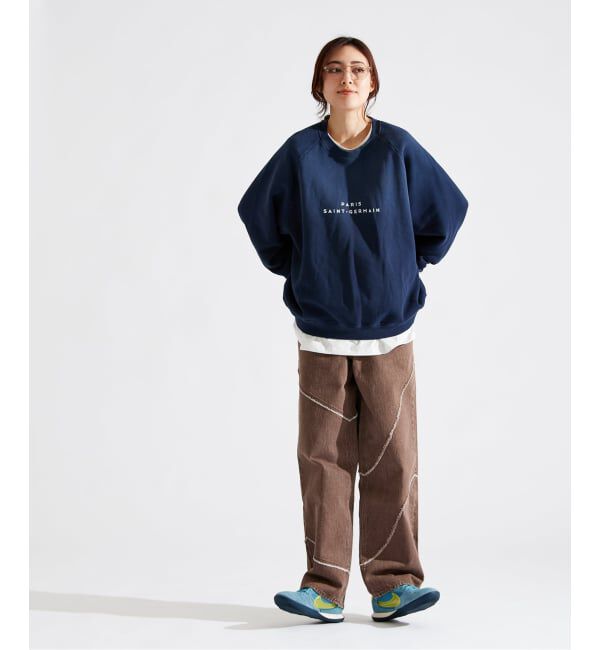 Paris Saint-Germain「【Paris Saint-Germain / パリ・サン＝ジェルマン】JP BACK EMBLEM SWEAT SHIRT」|スウェット・ジャージ|