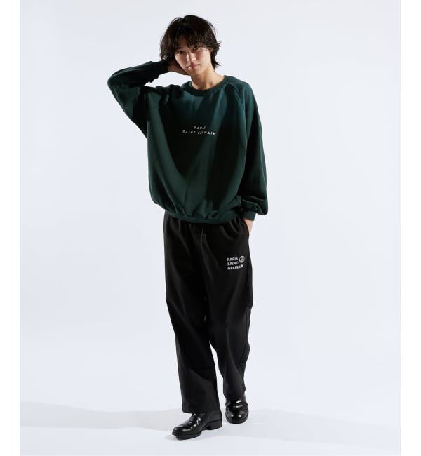 Paris Saint-Germain「【Paris Saint-Germain / パリ・サン＝ジェルマン】JP BACK EMBLEM SWEAT SHIRT」|スウェット・ジャージ|