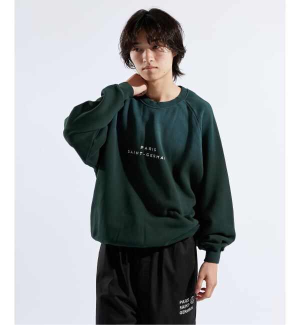 Paris Saint-Germain「【Paris Saint-Germain / パリ・サン＝ジェルマン】JP BACK EMBLEM SWEAT SHIRT」|スウェット・ジャージ|