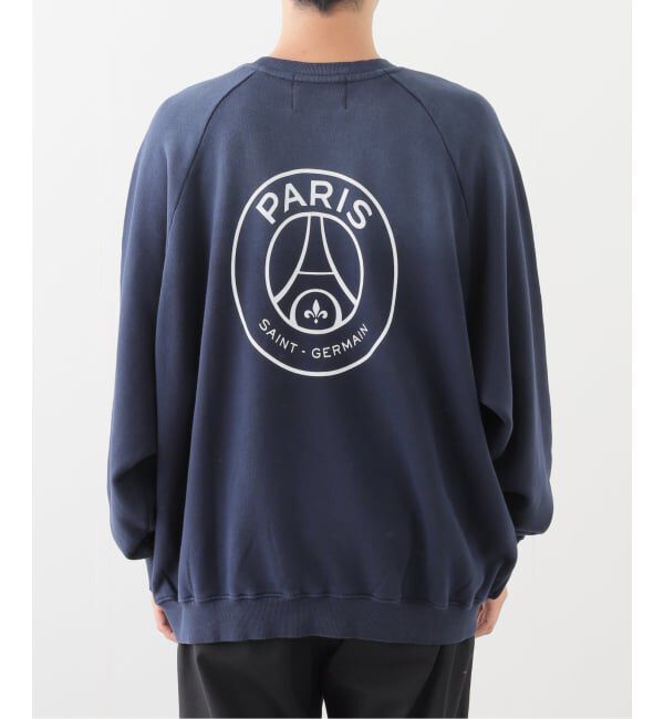 Paris Saint-Germain「【Paris Saint-Germain / パリ・サン＝ジェルマン】JP BACK EMBLEM SWEAT SHIRT」|スウェット・ジャージ|