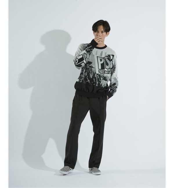 Paris Saint-Germain「【Paris Saint-Germain / パリ・サン＝ジェルマン】 JP Photograph JQ KNIT」|ニット・セーター|
