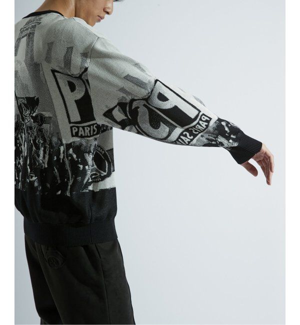 Paris Saint-Germain「【Paris Saint-Germain / パリ・サン＝ジェルマン】 JP Photograph JQ KNIT」|ニット・セーター|