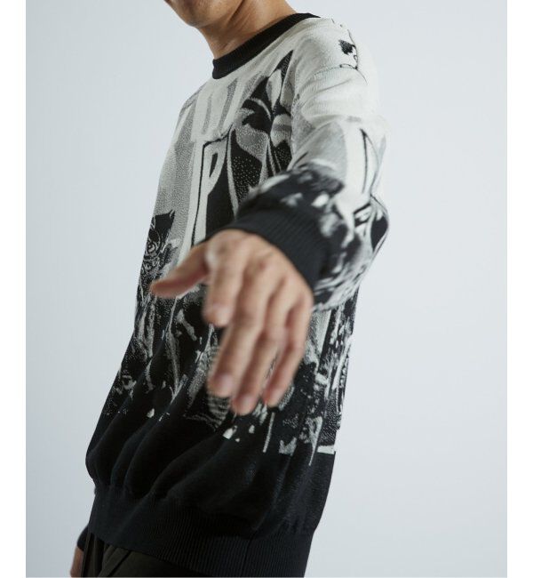 Paris Saint-Germain「【Paris Saint-Germain / パリ・サン＝ジェルマン】 JP Photograph JQ KNIT」|ニット・セーター|