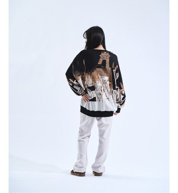 Paris Saint-Germain「【Paris Saint-Germain / パリ・サン＝ジェルマン】 JP Photograph JQ KNIT」|ニット・セーター|