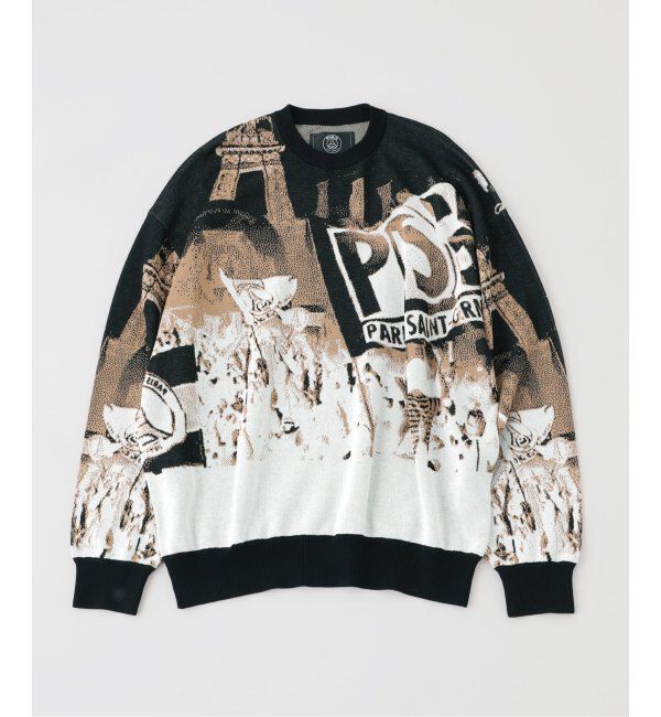 Paris Saint-Germain「【Paris Saint-Germain / パリ・サン＝ジェルマン】 JP Photograph JQ KNIT」|ニット・セーター|