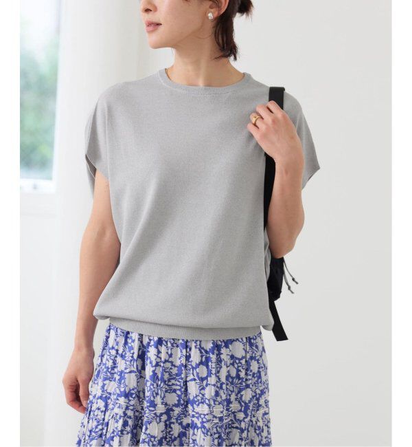 JOURNAL STANDARD relume「《追加3》接触冷感 / ウォッシャブルクールプルオーバー」|ニット・セーター|グレーB