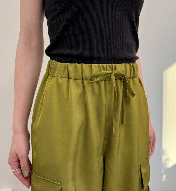 fredy emue「ブライトツイルイージーベイカーパンツ」|カーゴ|