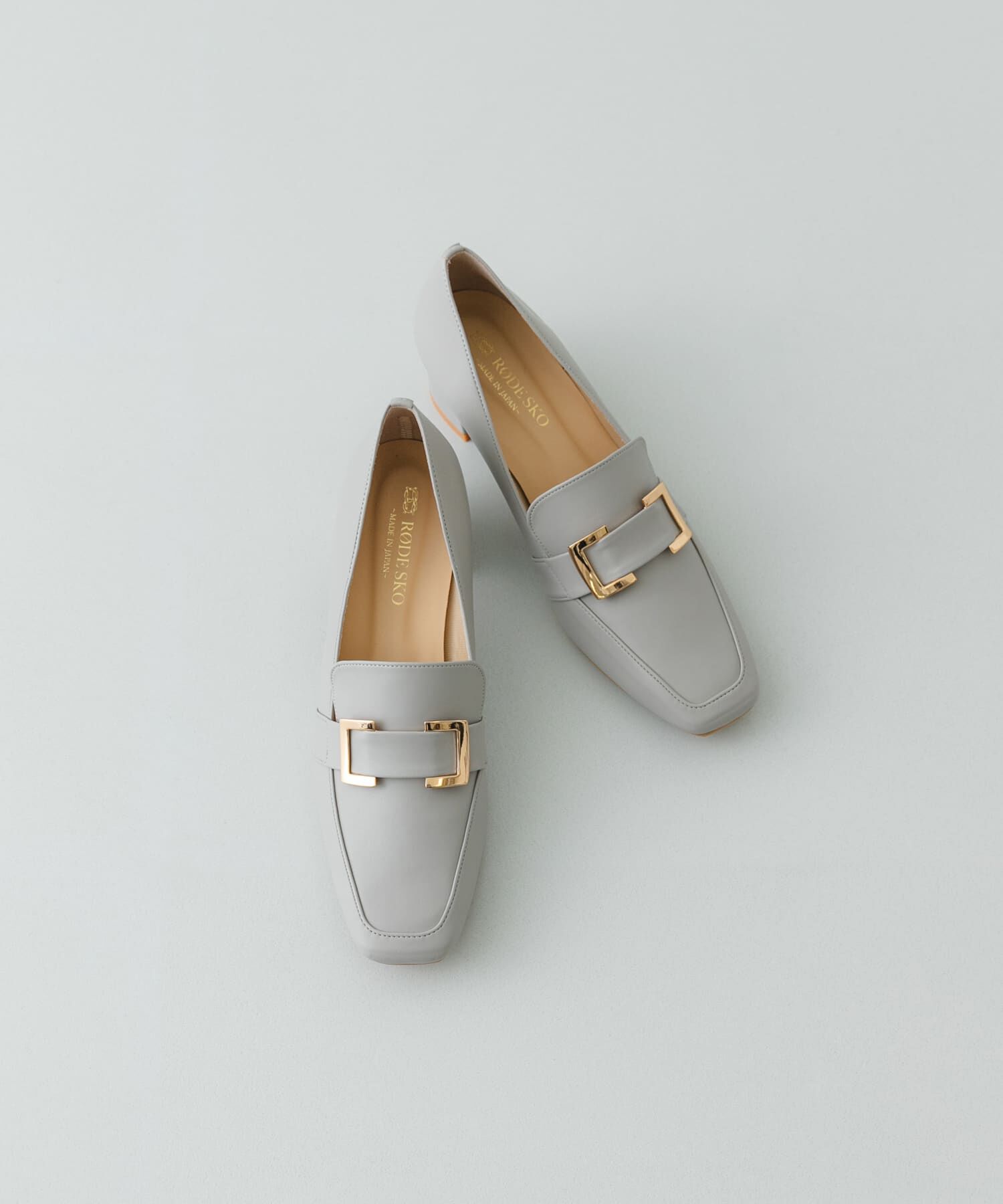 RODE SKO「『MADE IN JAPAN』 4.5センチメタルヒールパンプス」|パンプス|グレー