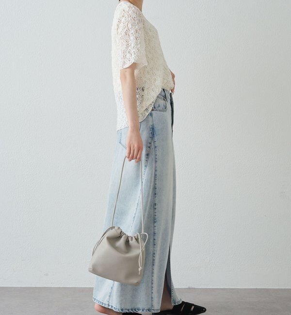  「ストレッチレースTシャツ」|Tシャツ・カットソー|