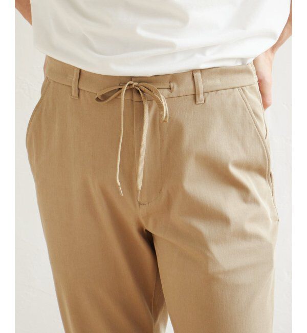 ikka「【雑誌MonoMax5月号掲載】GOKU楽パンツ EASY STRETCH 冷感アンクル「小泉孝太郎さん着用モデル」」|スラックス|