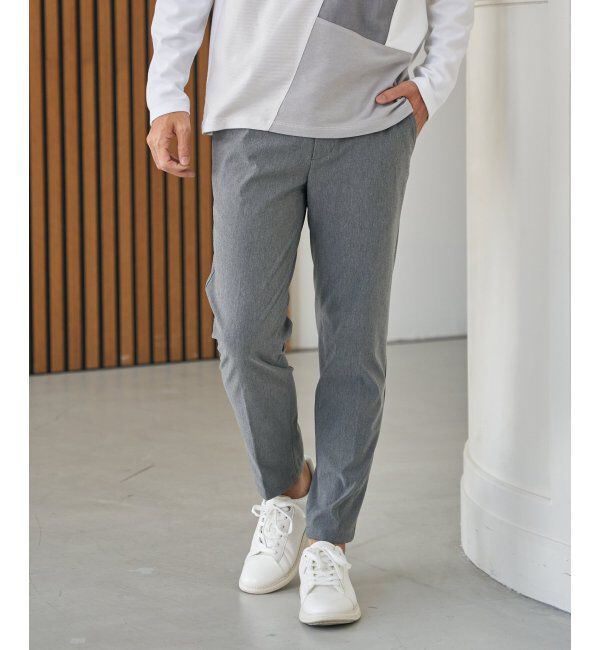 ikka「GOKU楽パンツ EASY STRETCH テーパード」|その他|グレー