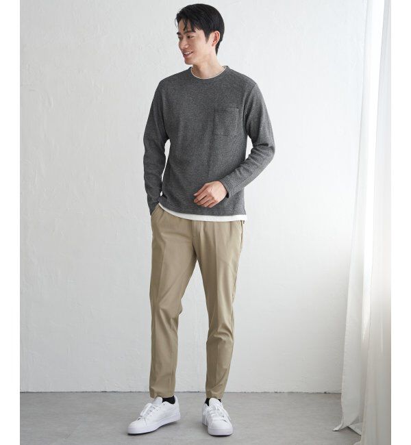 ikka「GOKU楽パンツ EASY STRETCH テーパード」|その他|