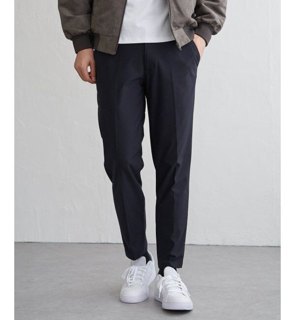 ikka「GOKU楽パンツ EASY STRETCH テーパード」|その他|ネイビーブルー