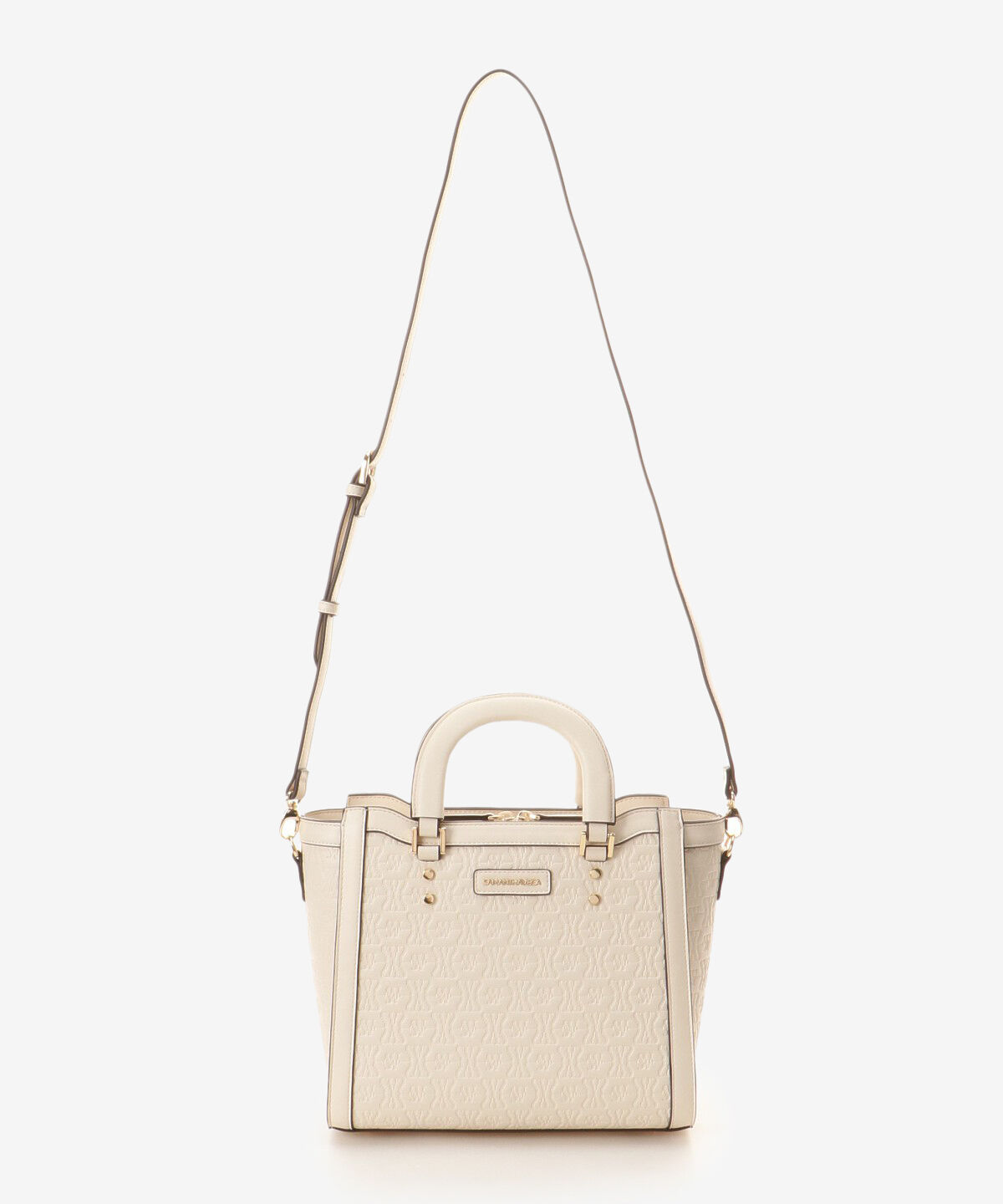 Samantha Vega「エンボスポイントステッチハンドバッグ」|ハンドバッグ|