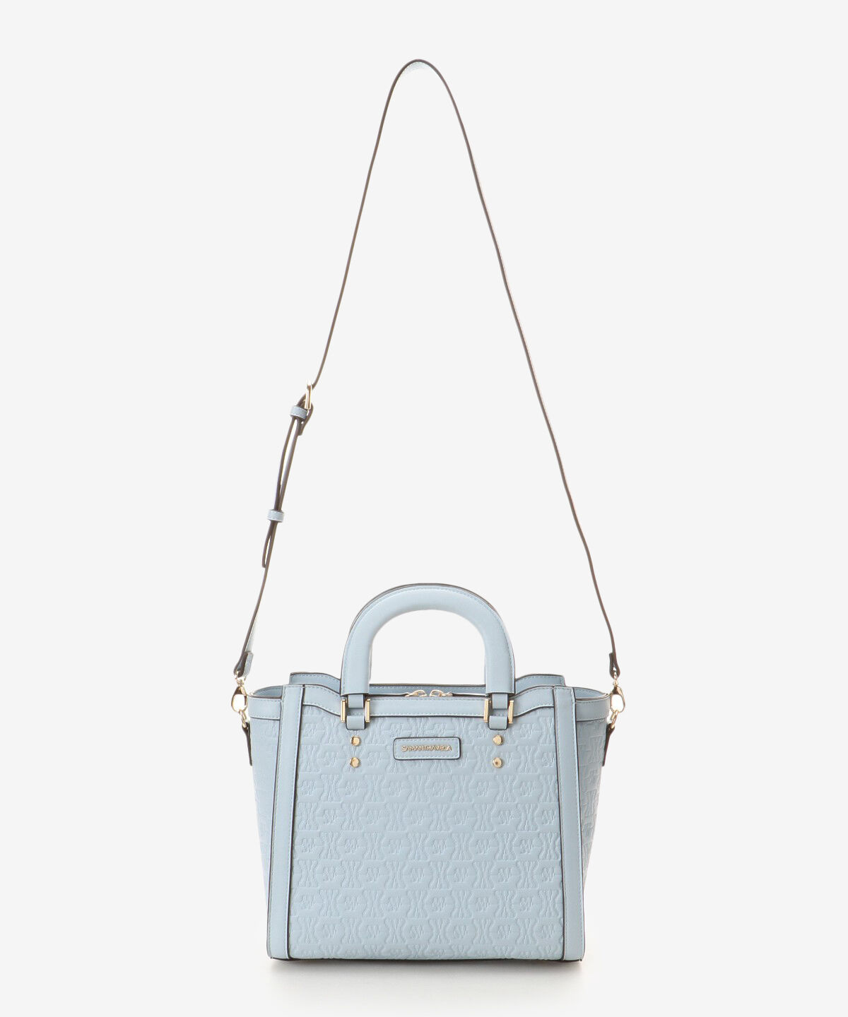 Samantha Vega「エンボスポイントステッチハンドバッグ」|ハンドバッグ|