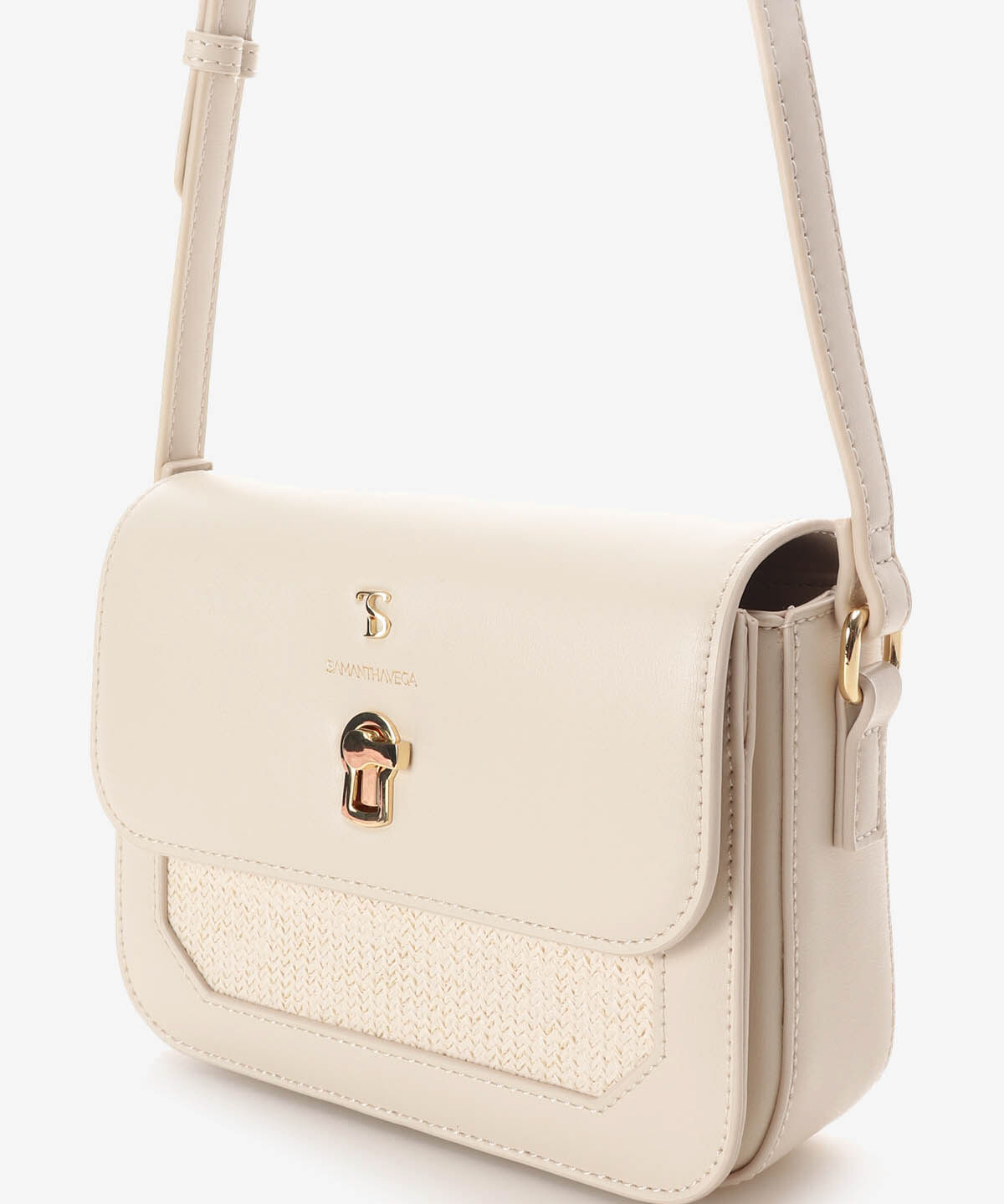 Samantha Vega「パナマ風ベルト金具ショルダーバッグ」|ショルダー・メッセンジャー|