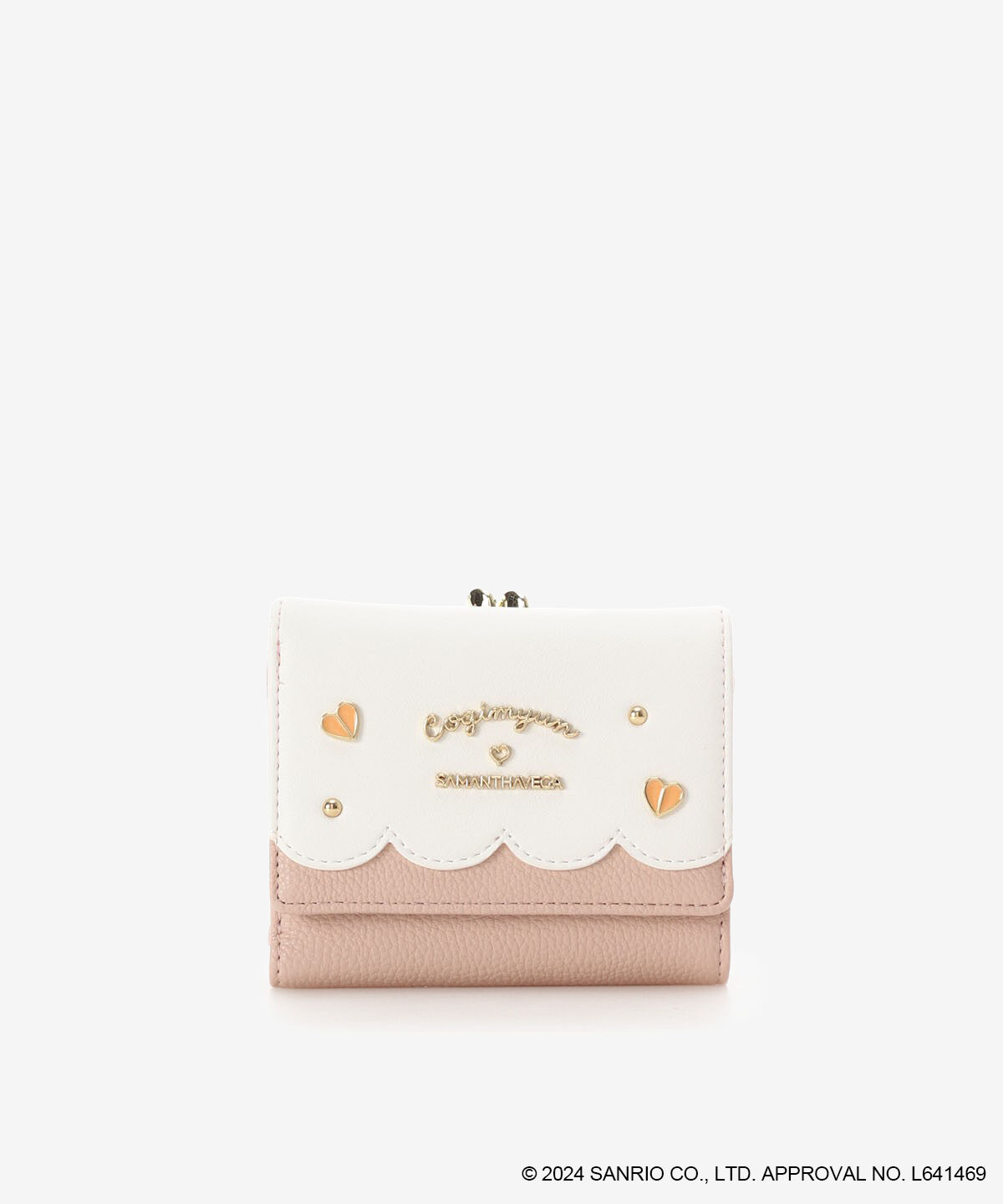 Samantha Vega「ビジュー折財布」|財布|ピンク