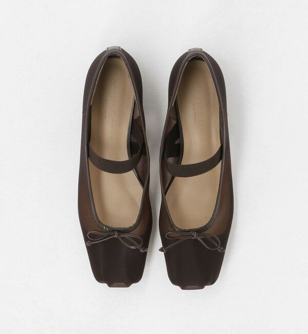 ODETTE E ODILE「ベルトバレエ フラット10&darr;&uarr;」|バレエシューズ|DK.BROWN