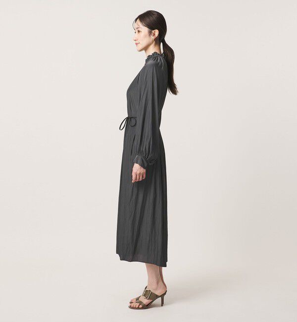 UNITED ARROWS「ボリューム ギャザー ワンピース」|ワンピース|