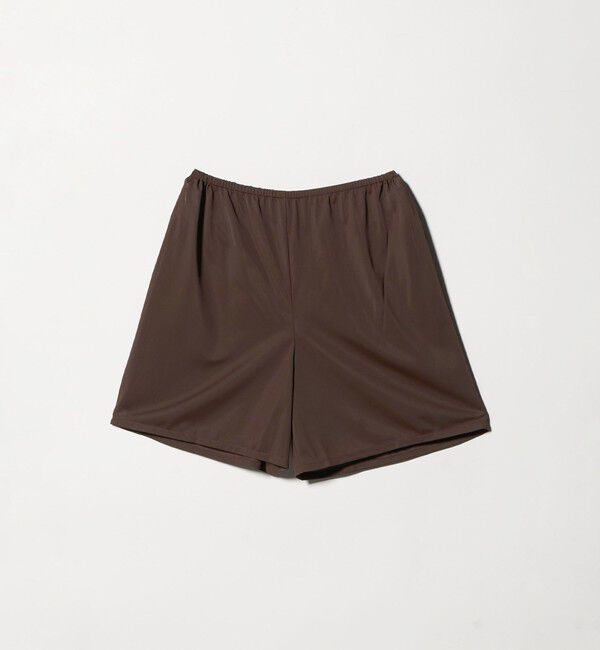 UNITED ARROWS「ギャザー フレア パンツ ‐はっ水 ウォッシャブル‐」|チノ|