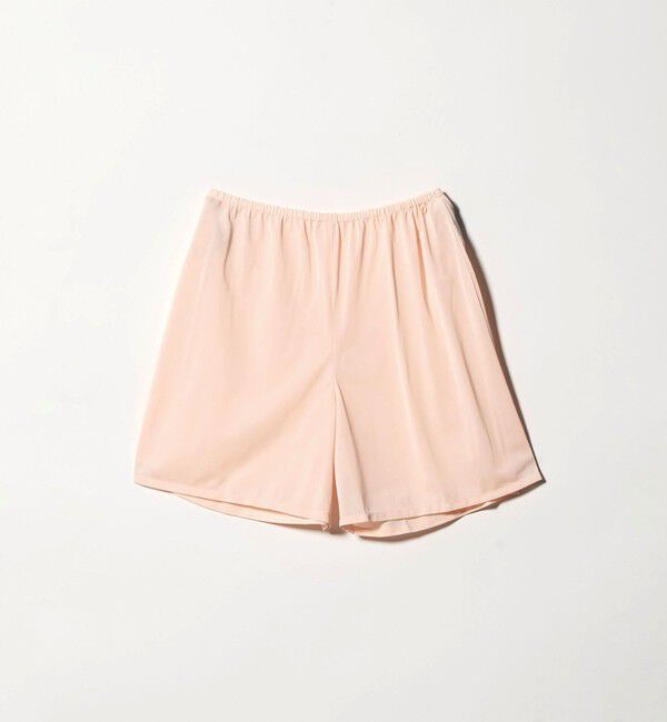 UNITED ARROWS「ギャザー フレア パンツ ‐はっ水 ウォッシャブル‐」|チノ|