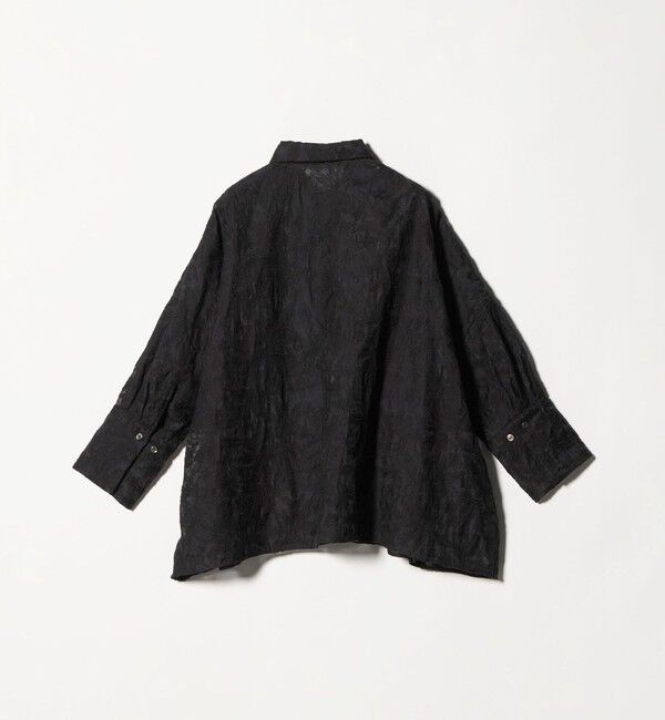 UNITED ARROWS「エンブロイダリー シアー シャツ」|シャツ・ブラウス|