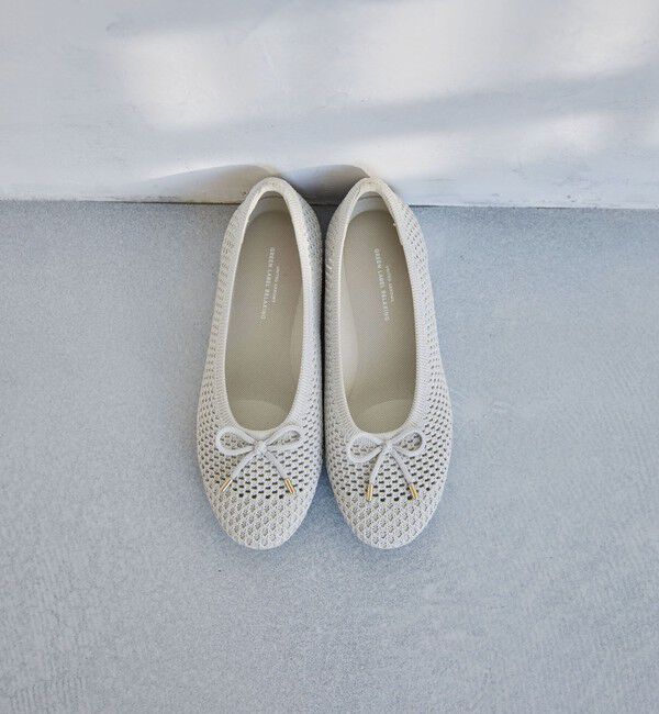 UNITED ARROWS green label relaxing「ウェルネスシアー バレエシューズ / ニットシューズ」|ローファー|