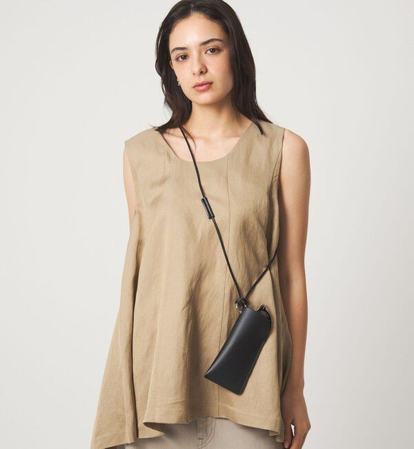 UNITED ARROWS green label relaxing「グラスケース ショルダー」|メガネ|BLACK