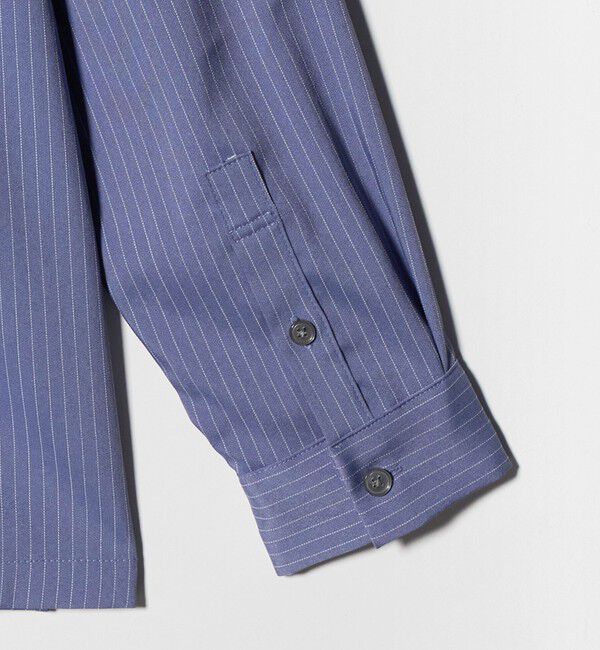 UNITED ARROWS green label relaxing「【WEB限定】JUST fit エアリー ストライプ シャツ」|シャツ・ブラウス|