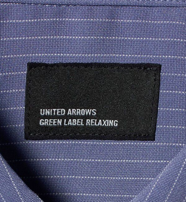 UNITED ARROWS green label relaxing「【WEB限定】JUST fit エアリー ストライプ シャツ」|シャツ・ブラウス|