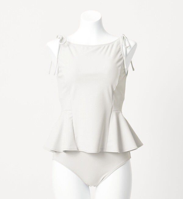 UNITED ARROWS green label relaxing「ハイネックWリボンフレア&ショーツ スイムウェア / 水着」|その他|