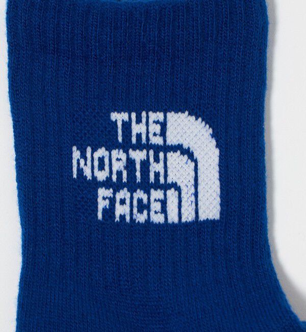 UNITED ARROWS green label relaxing「＜THE NORTH FACE＞ロゴ 3P クルーソックス / キッズ  16cm-18cm」|ソックス|