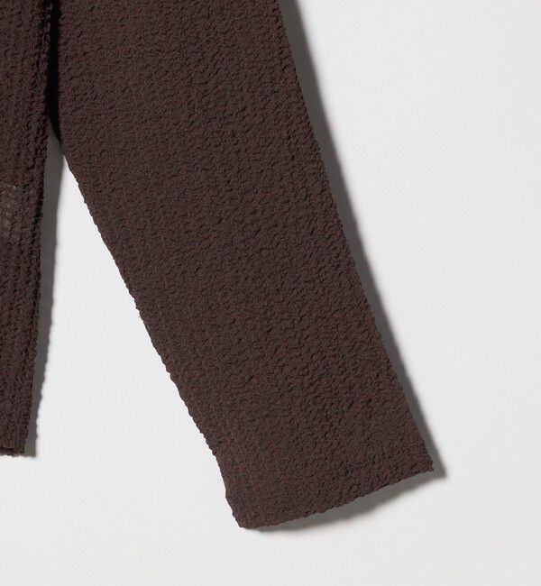 UNITED ARROWS green label relaxing「【WEB限定】＜at ease＞シアー サッカーライク エリツキ プルオーバー カットソー」|Tシャツ・カットソー|